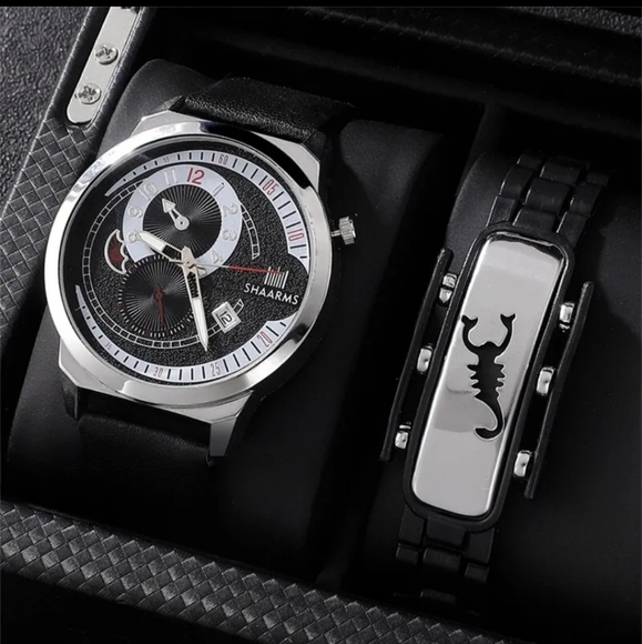 Quartz Watch and hand band Set - Picture 5 of 11